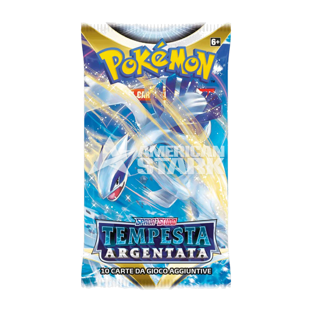 Busta Pokémon Spada e Scudo Tempesta Argentata – 10 Carte (IT)