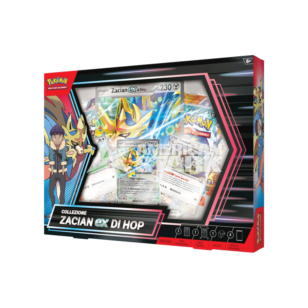Collezione Pokémon Zacian-ex di Hop (IT)