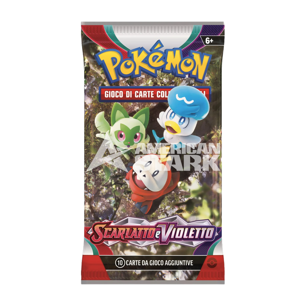 Busta Pokémon Scarlatto e Violetto – 10 Carte (IT)