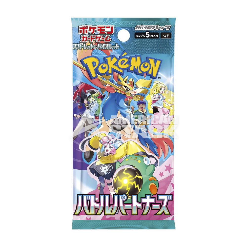 Busta Pokémon Battle Partners SV9 – 5 Carte (JP)