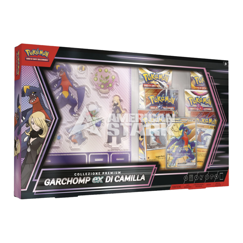 Collezione Premium Pokémon Garchomp-ex di Camilla (IT)