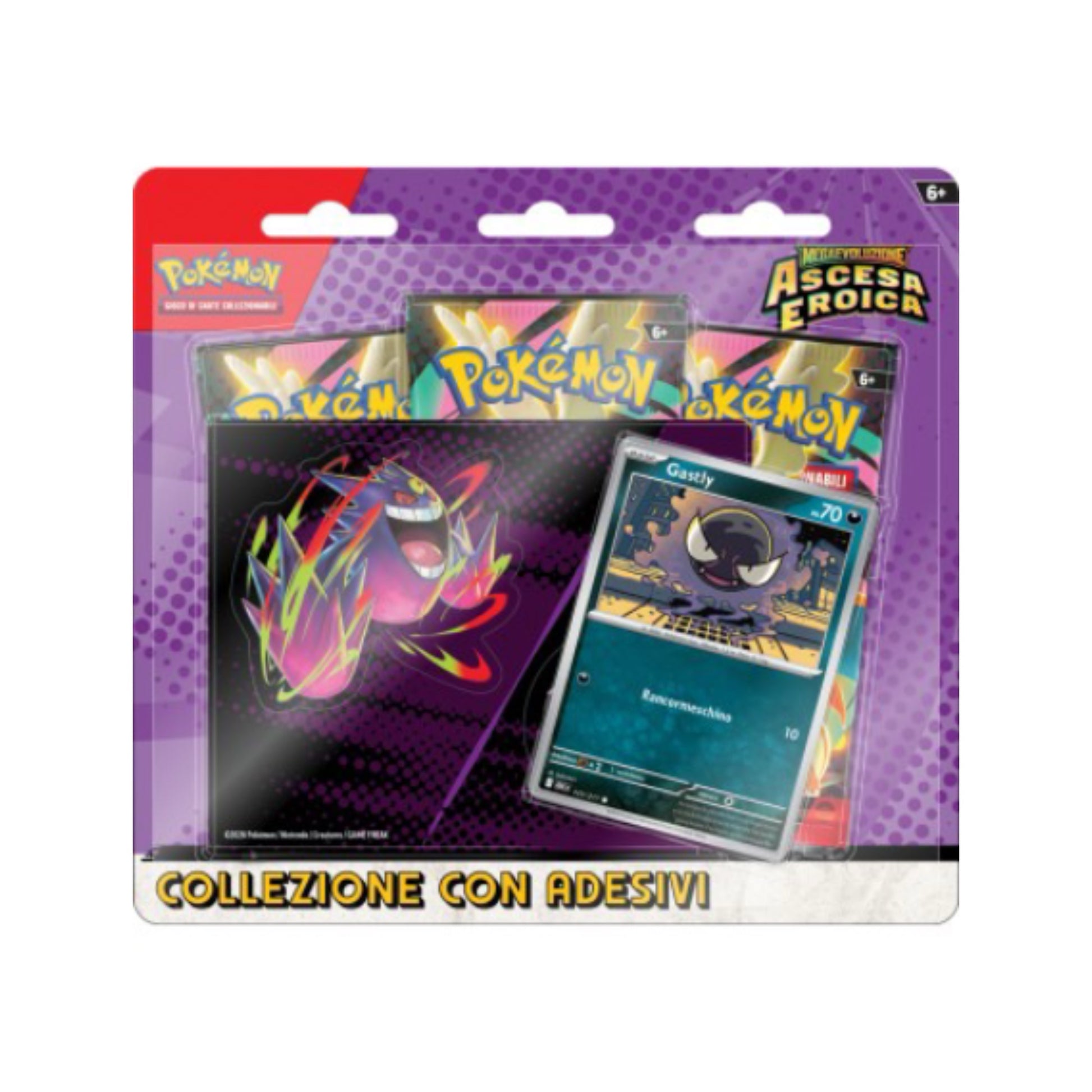 Collezione Ascesa Eroica con Adesivo Mega Gengar (IT)
