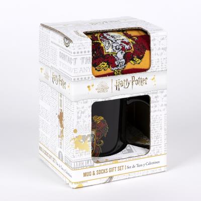 SET REGALO TAZZA E CALZINI HARRY POTTER GRIFONDORO