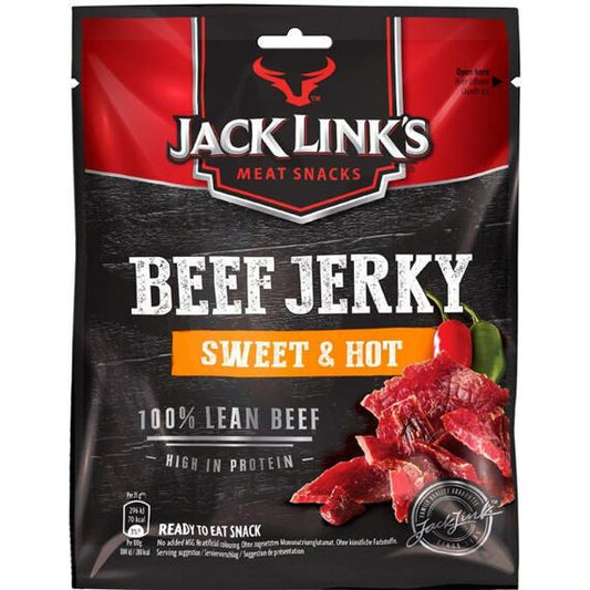 Beef jerky sweet & hot