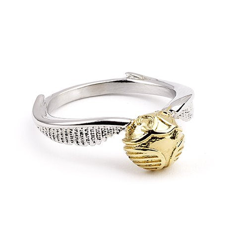 Stainless Steel Golden Snitch Ring