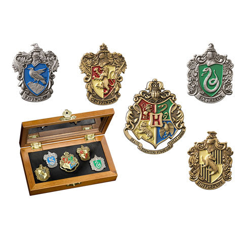 Collezione spille casate Hogwarts