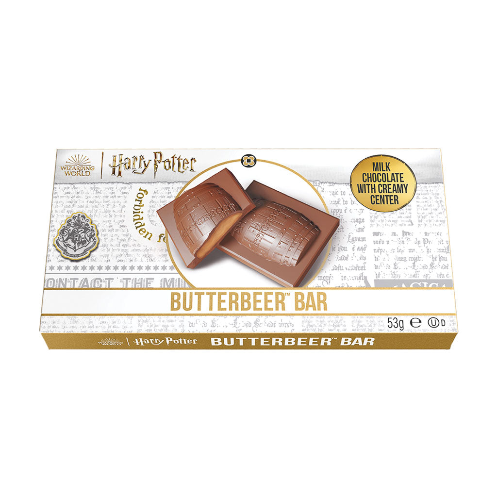 Jelly Belly Harry Potter - Barretta di cioccolato alla Burrobirra con cuore tenero